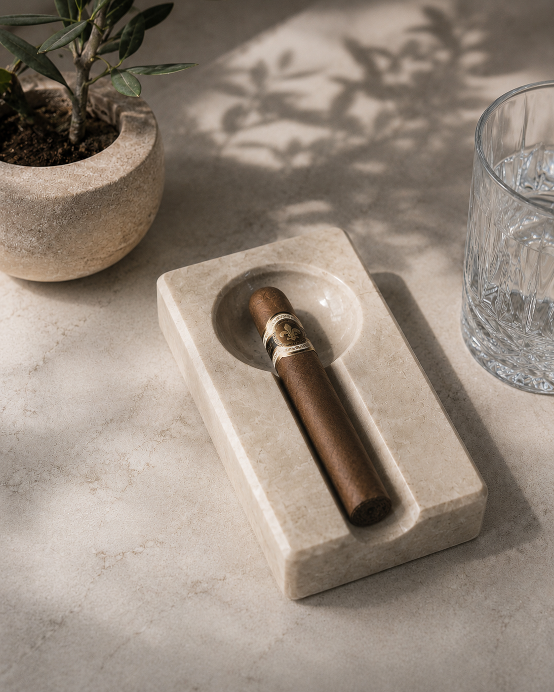 Pro Doğal Mermer Küllük Serisi